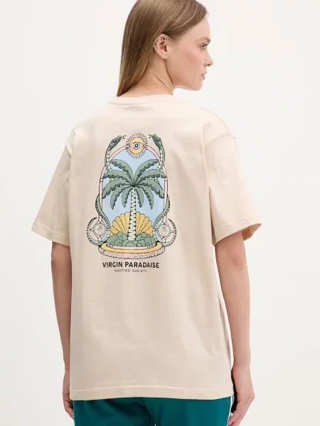 Kaotiko T-shirt beżowa