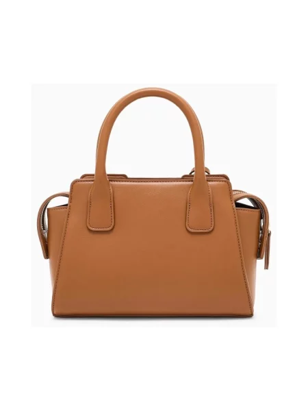 Geantă shopper Armani Exchange maro