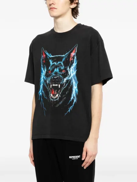 Grafic tricou Melt negru