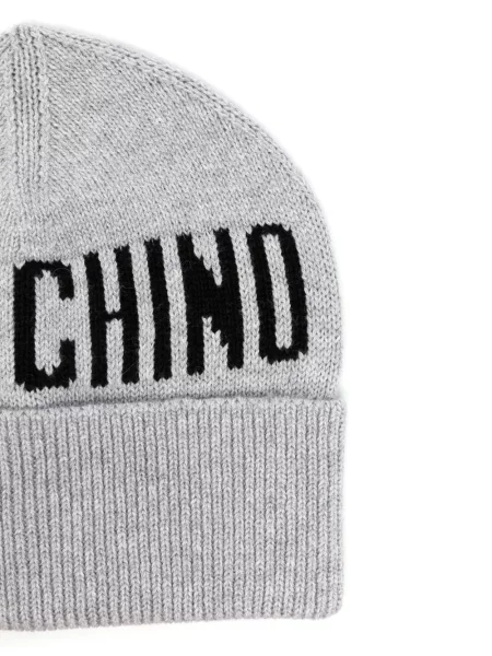 Czapka dziecięca Moschino szara