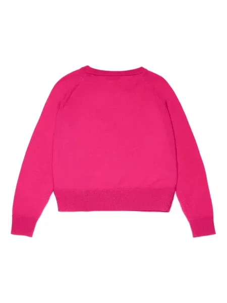 Sweter dziecięcy Max&co. różowy