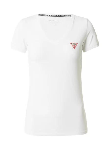 GUESS Tricou alb