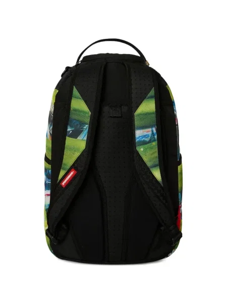 Ruksak Sprayground s printom sa zmijskim uzorkom zelena