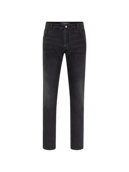 Blugi Billionaire cu 5 buzunare negru