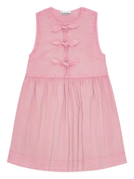 Rochie Ganni de costum roz