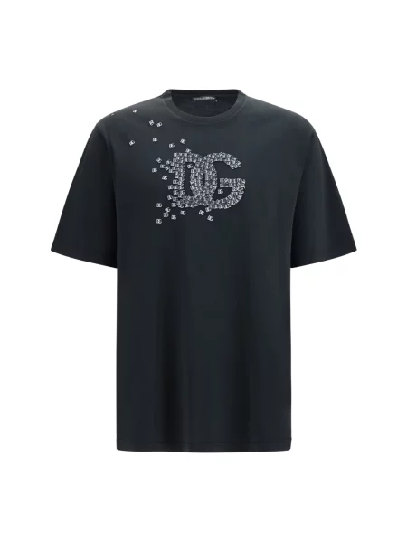 Koszulka Dolce And Gabbana z logo czarna