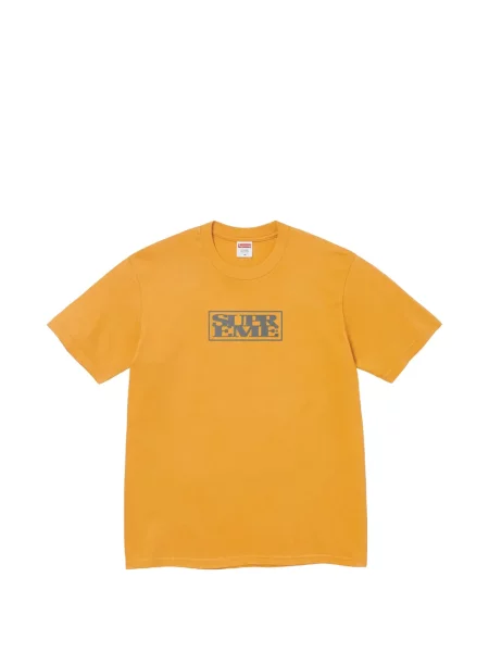 Tricou Supreme cu imagine galben