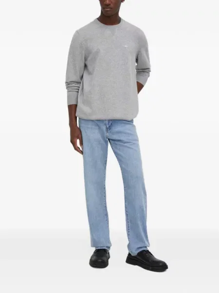 Scurt pantaloni scurți Levi's® cu broderie cu dungi alb