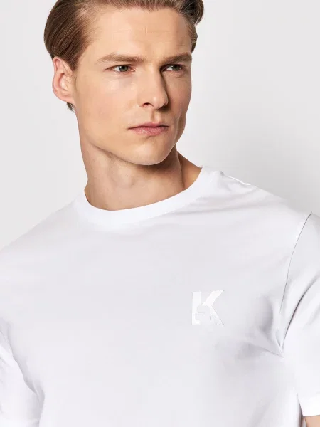 Футболка Karl Lagerfeld біла