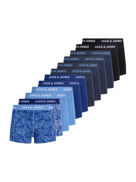 JACK & JONES Boxeri JACEFRON albastru / albastru fumuriu / opal / albastru deschis negru