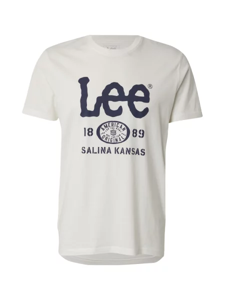 Lee Tricou ecru / bleumarin