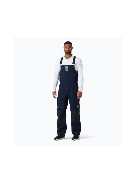 Штани вітрильні Helly Hansen Pier Bib navy темно-сині