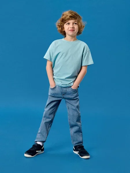 Sinsay Džíny slim fit modrá