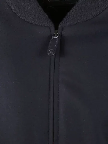 Geacă Giorgio Armani din fetru albastru