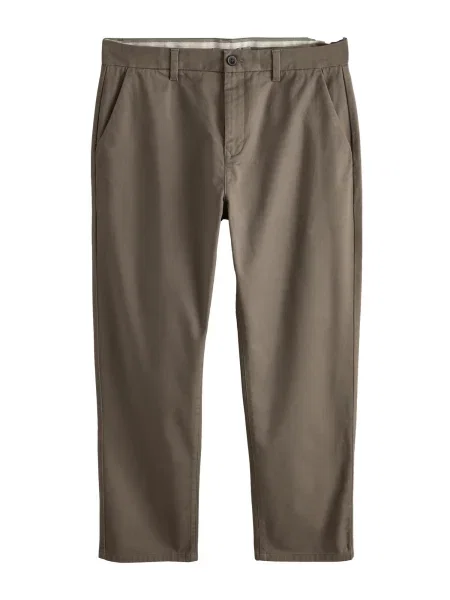 Next Chino hlače melange smeđa