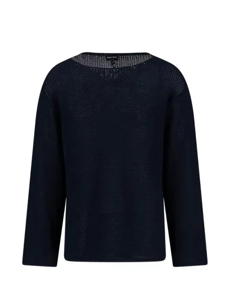 Pulover Giorgio Armani lung albastru