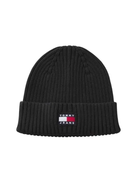 Čiapka Tommy Jeans Heritage Core čierna