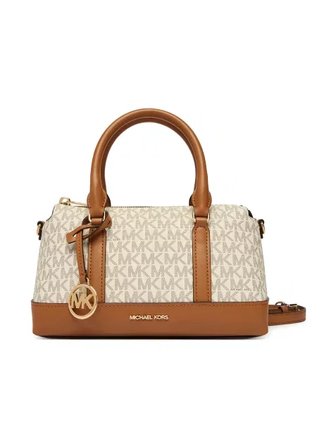 Rankinė MICHAEL Michael Kors Andie Écru geltona