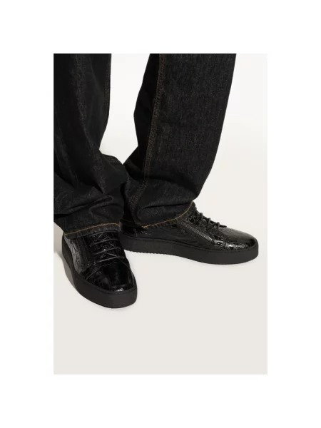 Sneakersy Giuseppe Zanotti czarne