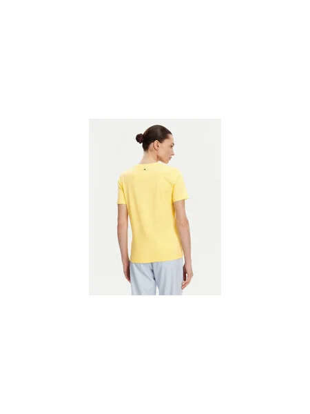 Tommy Hilfiger Póló Regular Fit sárga
