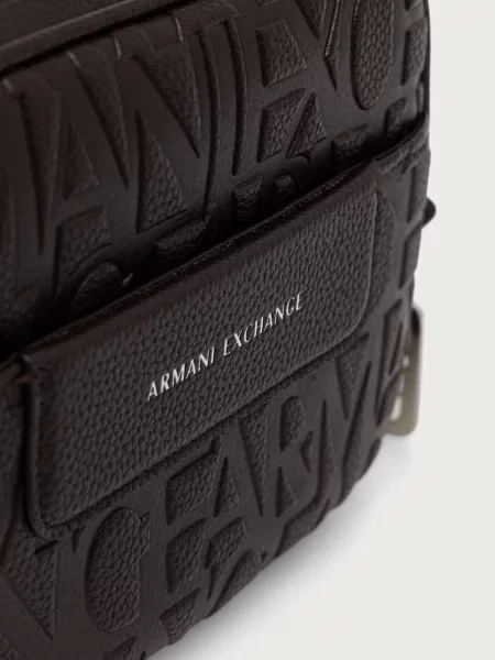 Armani Exchange Táska Sötétbarna barna