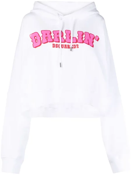 Top Dsquared2 cu imagine alb