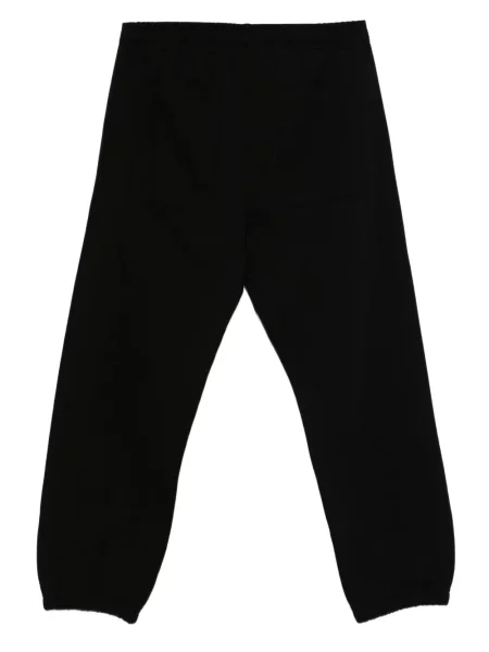 Спортни панталони Versace Jeans Couture с автограф черно