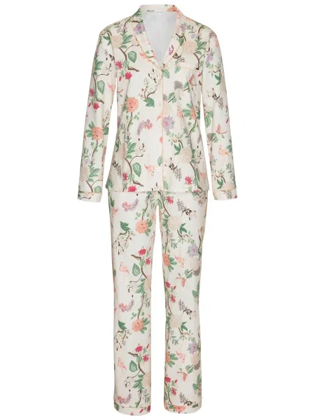 LASCANA Pijama mai multe culori / natural alb