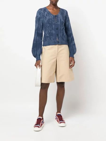 Ilgas marškinėliai Polo Ralph Lauren apvaliu kaklu mėlyna