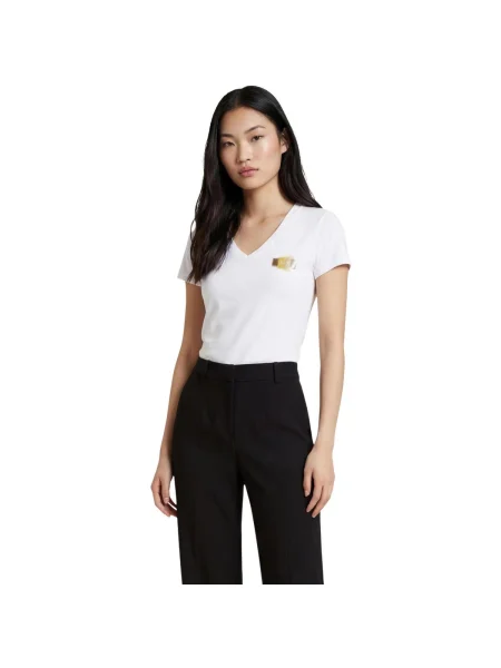 Tricou Eax alb
