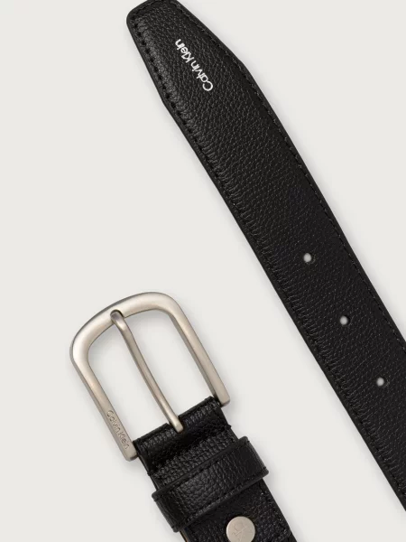 Zestaw etui na karty i pasek Calvin Klein czarny