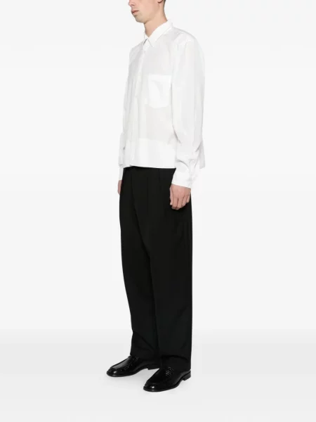 Lung cămașă Comme Des Garcons Homme Plus alb