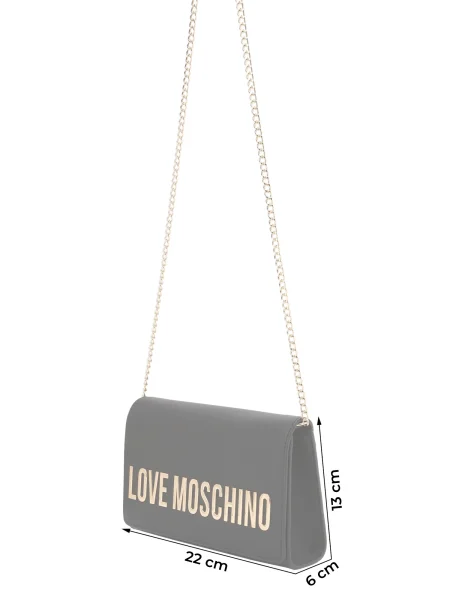 Crossbody torbica Love Moschino črna