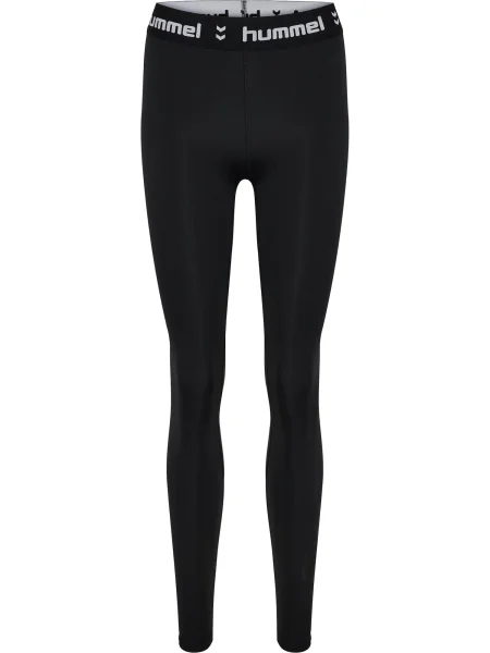 Hummel Športne hlače Pulse siva / črna bela
