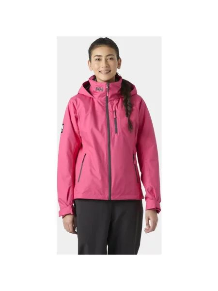 Kurtka z kapturem Helly Hansen Crew Midlayer XS różowa