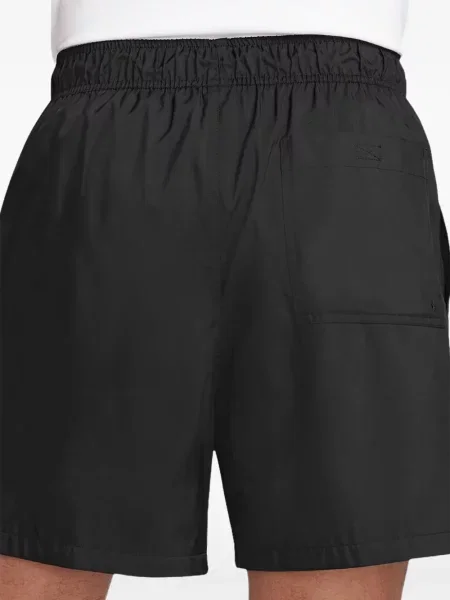 Baschet pantaloni scurți Nike din fleece cu broderie negru