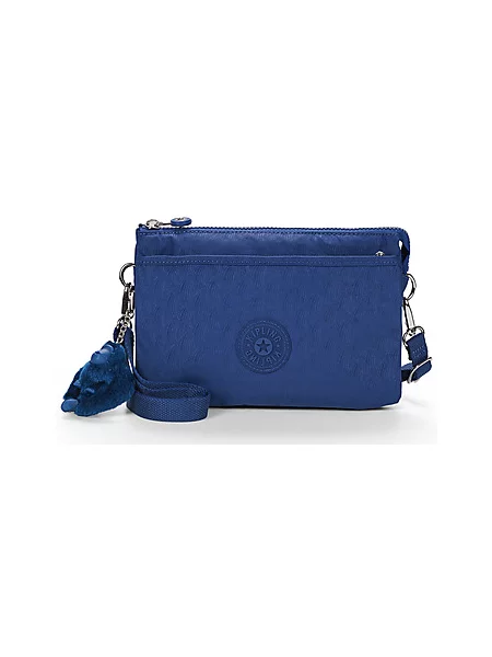 Crossbody torbica Kipling modra