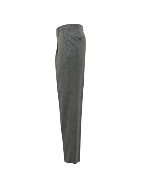 Pantaloni Zegna de lână gri