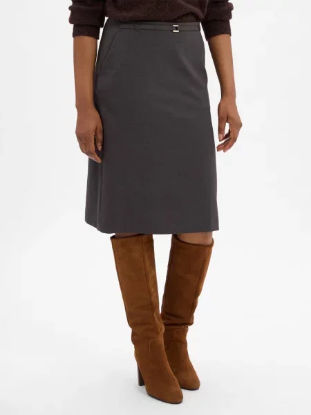 JOOP! Spódnica ołówkowa Sirka Kobiety marmurkowy 34 szary