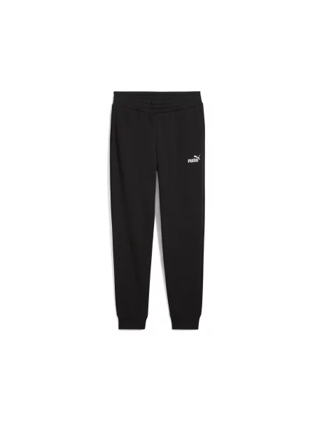 Spodnie dresowe z małym logo ESS PUMA Black czarne