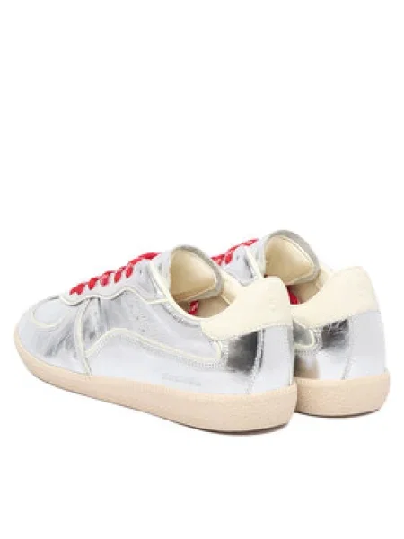 Sneakersy Nokwol August strieborná