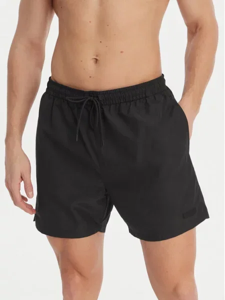 Plavecké šortky Calvin Klein Swimwear černé