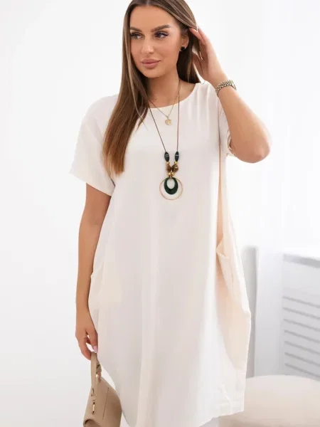 Rochie Kesi Włoski de costum bej