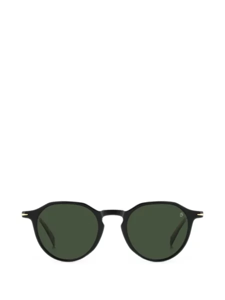 Ochelari de soare David Beckham Eyewear cu imprimeu geometric negru