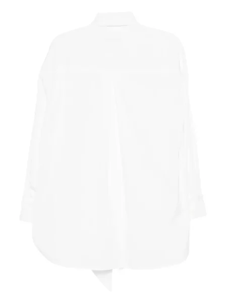 Bluza Carolina Herrera s mašnom bijela