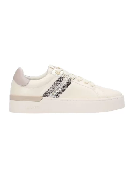 Sneakersy Liu Jo z nadrukiem beżowe