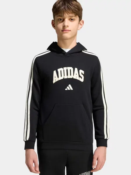 Adidas кофта з капюшоном дитяча з бавовною