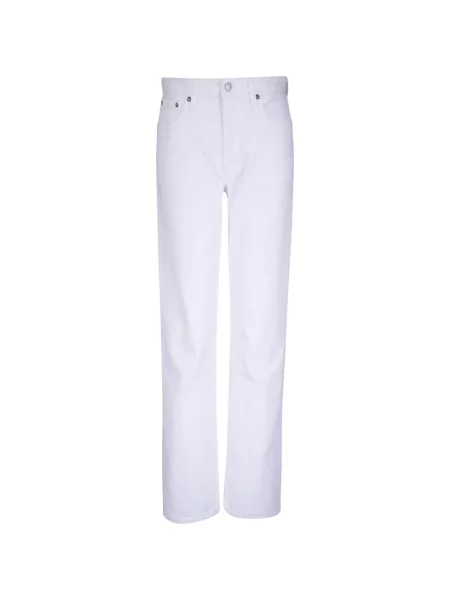 Blugi Agolde cu 5 buzunare alb