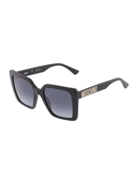 MOSCHINO Ochelari de soare auriu / gri bazalt negru