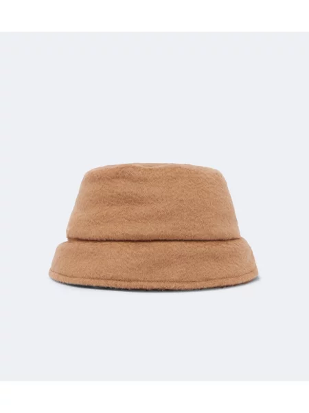 Reversibil geantă Max Mara de mătase maro